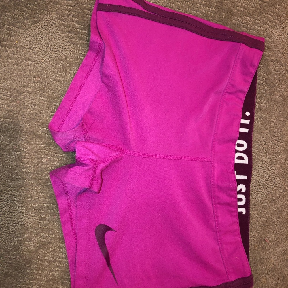 Pink/purple Nike spandex